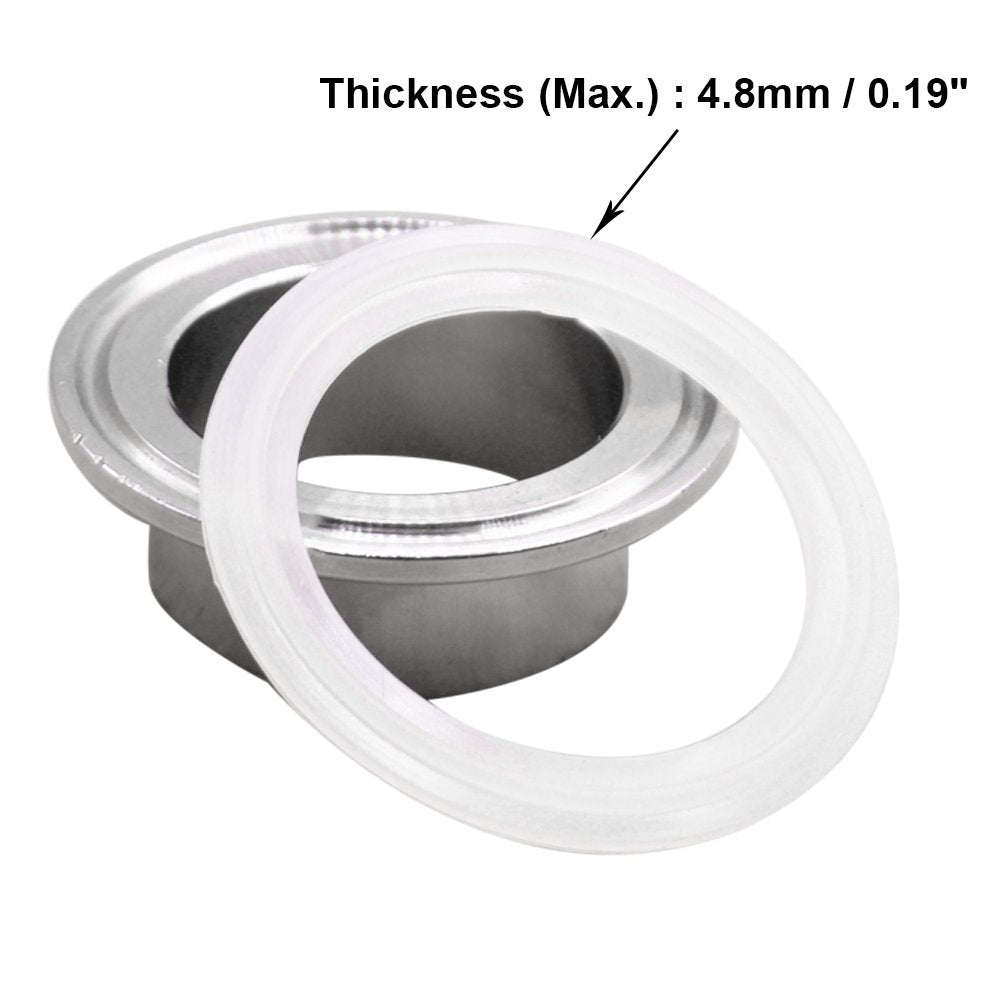 DERNORD Silicone Gasket Tri-Clover (Tri-clamp) O-Ring -