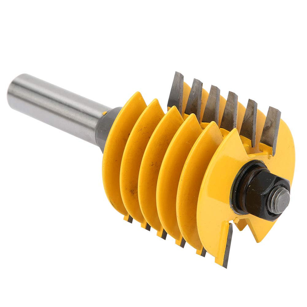 Router Bit, 1/2 Inch Shank Finger Joint Router bits Woodworking Milling Cutter with Bearing Carpenter Tool, for Doors, Tables, Frames, Cabinets