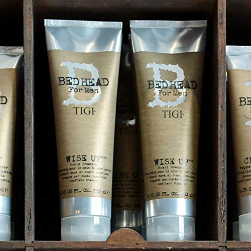 Bed Head for Men Wise Up Scalp Shampoo by TIGI for Men - 8.45 oz Shampoo