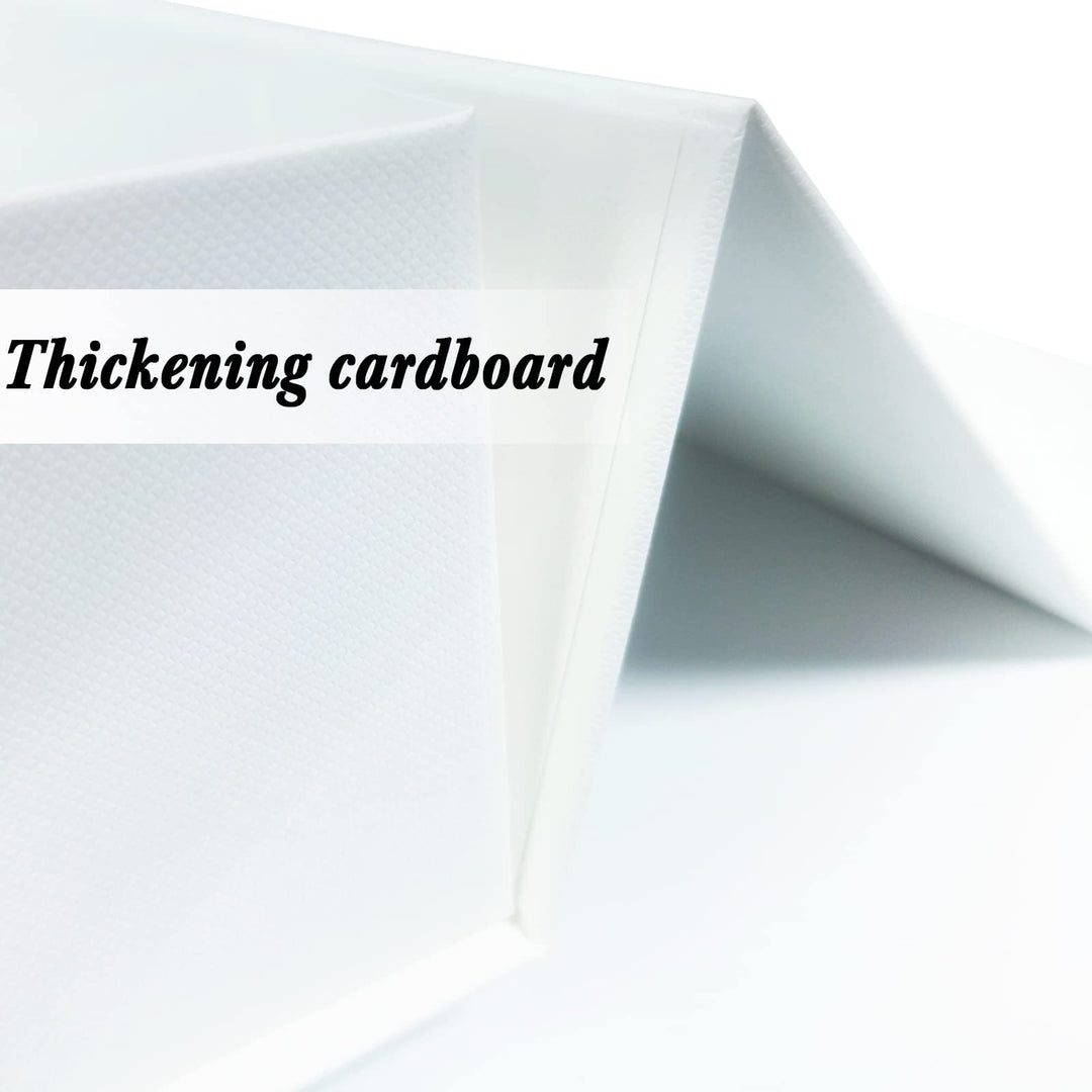800-Count Trading Card Storage Box, Topload Hard Case Storage Box, Hobby Box for Game Card within Top loader - White Magnetic Box 1 PACK