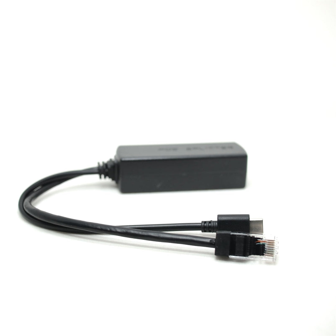 DSLRKIT Gigabit USB Type C Active PoE Splitter 48V to 5