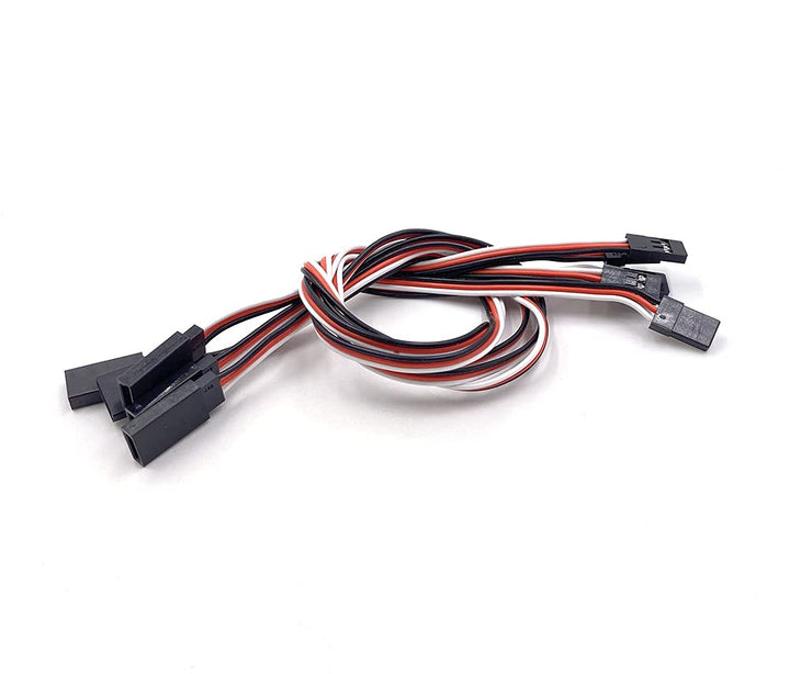 300mm Remote Control Servo Extension Cord Cable Male to Female Servo Extension Lead Wire Cable for RC JR Futaba RC Car or Airplane