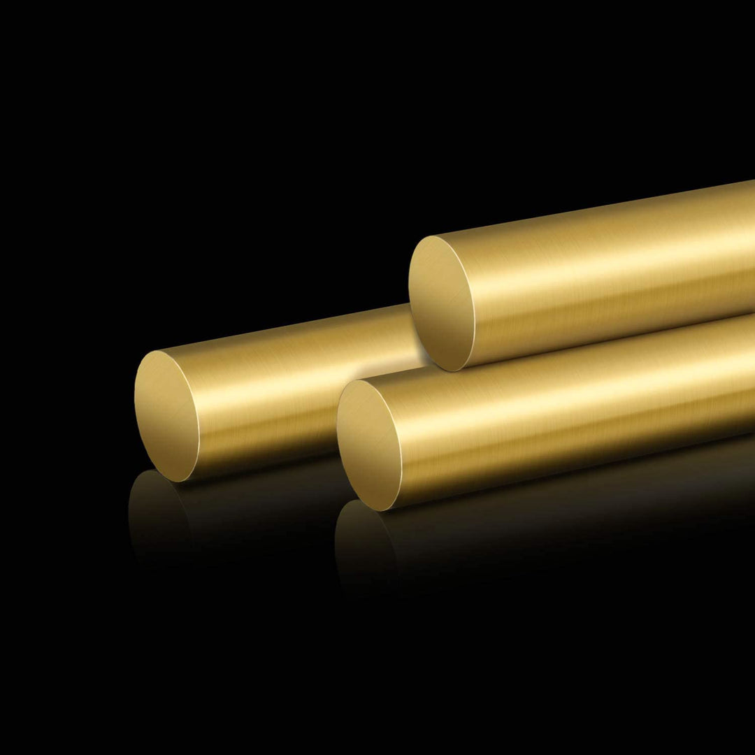 30 Pieces 12 inches 1/25 inch/1.0mm Brass Round Rods, Brass Rods Lathe Bar Stock, 1/25 inch/1.0mm in Diameter 12 inches in Length