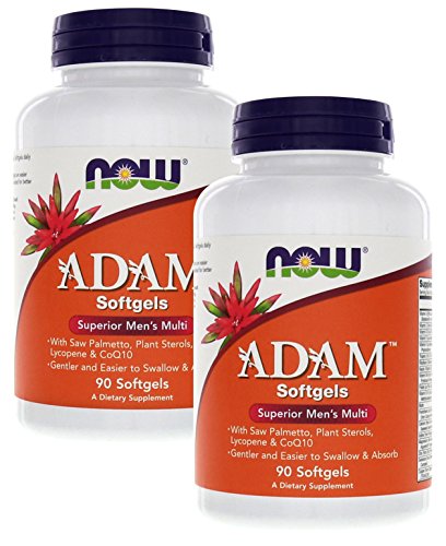 Adamâ„¢ Men's Multiple Vitamin 90 Softgels (Pack of 2)
