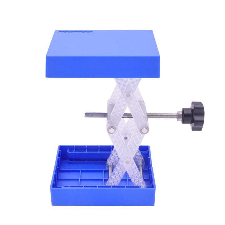 Lab Jack Laboratory Lift Stand Table (4 x 4) Lift Table, Loading Bearing 20lbs