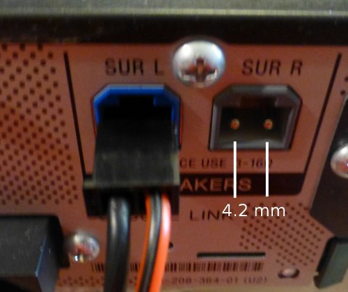 Home Theater Speaker Cable/Connector for Sony Samsung E