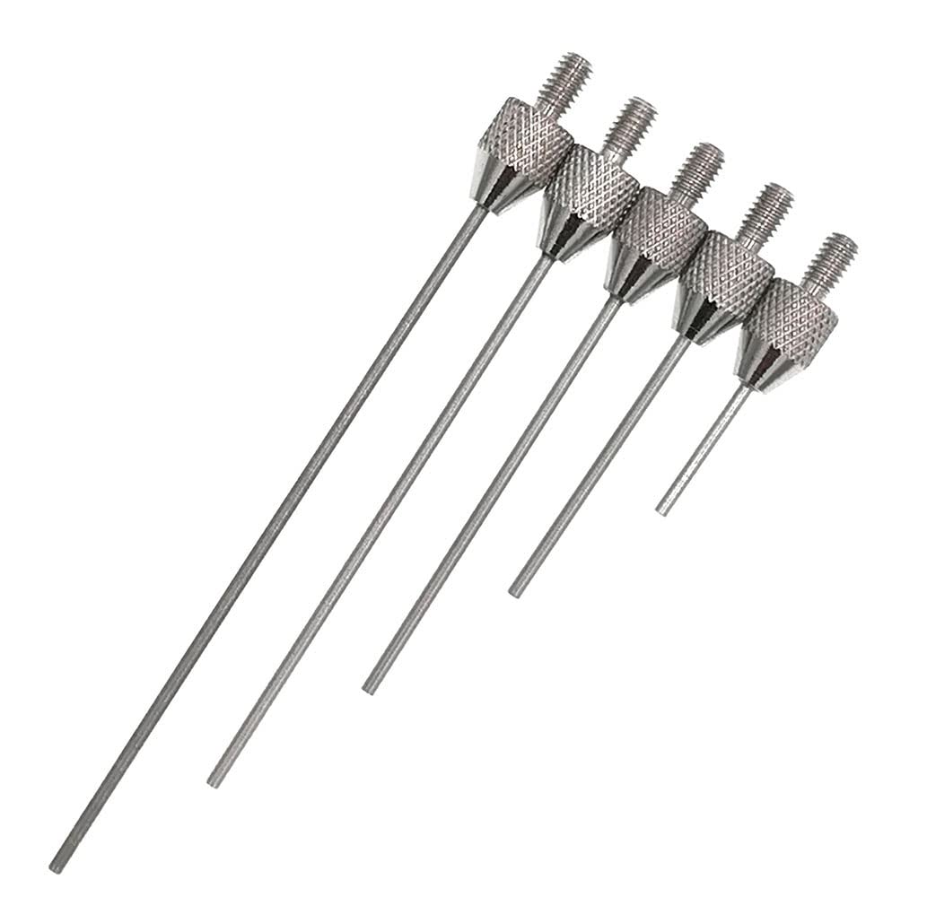 Needle Point Contact Points Set for Depth Gauge Dial Indicator M2.5 Thread 1mm Diameter (D1mm)