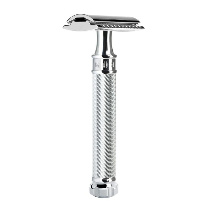 TRADITIONAL Twist Safety Razor (Closed Comb) | Perfect for Everyday Use | Barbershop Quality Close Smooth Shave | Luxury Razor for Men