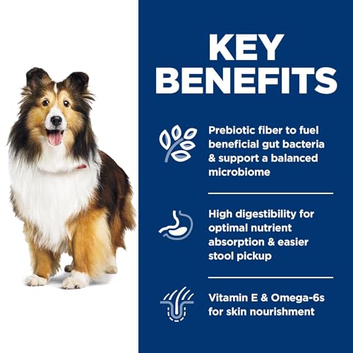 Hill&#39;s Science Diet Sensitive Stomach &amp; Skin, Adult 1-6, Stomach &amp; Skin Sensitivity Support, Dry Dog Food, Chicken Recipe, 4 lb Bag