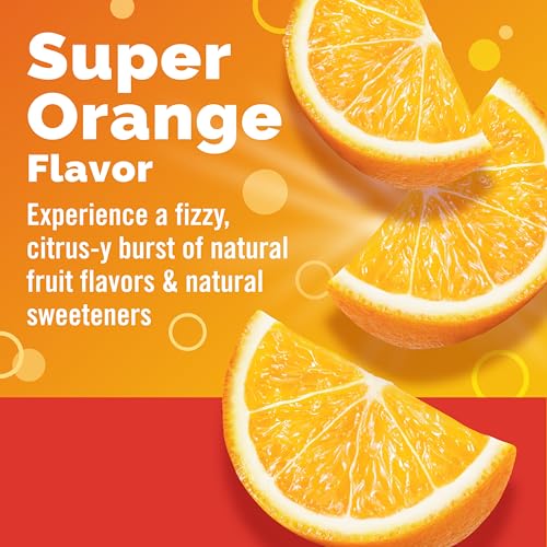 Emergen-C 1000mg Vitamin C Powder for Daily Immune Support Caffeine Free Vitamin C Supplements with Zinc and Manganese, B Vitamins and Electrolytes, Super Orange Flavor - 30 Count