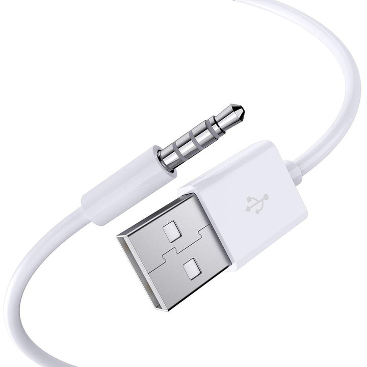 PChero 3.5mm Male AUX Audio Jack to USB 2.0 Male Chargi