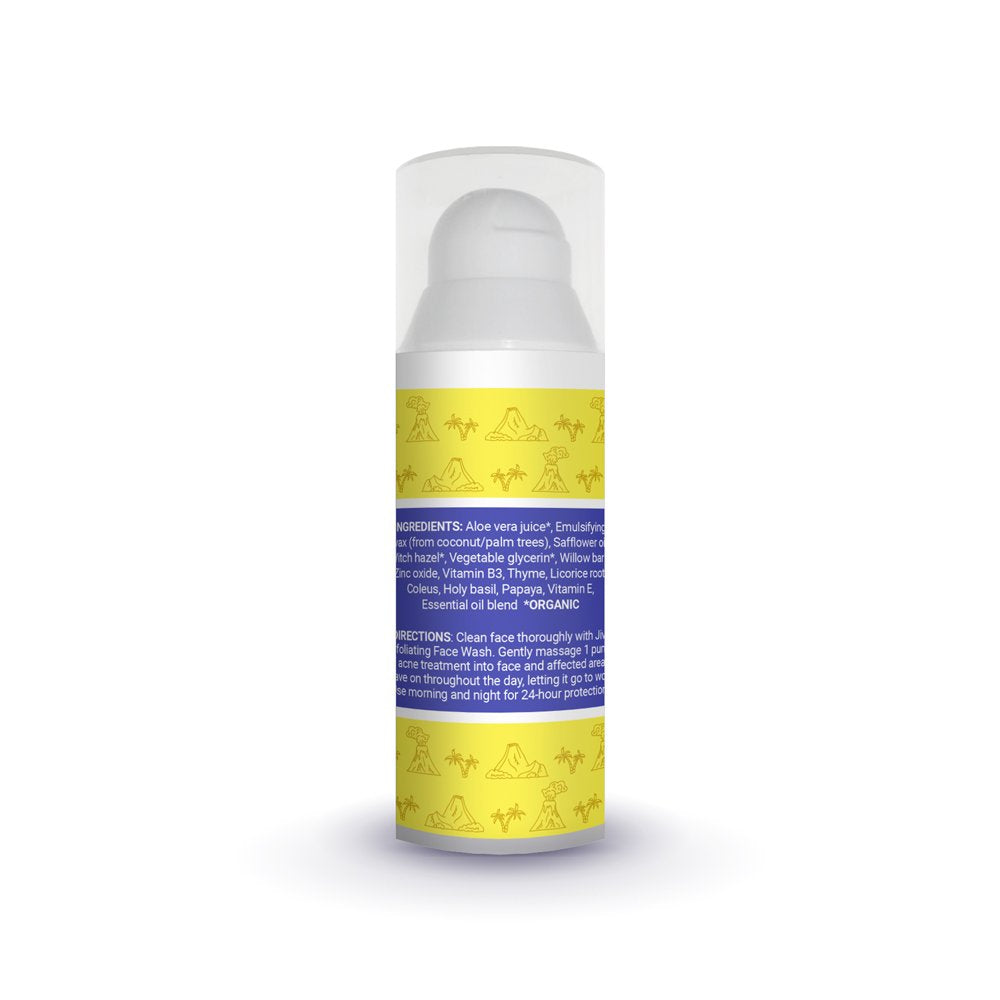 Hydrating Acne Treatment (Lemon Tea Tree) | Spot Treatment that Eliminates Breakouts and Scarring | 100% Natural with Organic Ingredients | Made for All Skin Types | 1.7 fl. oz