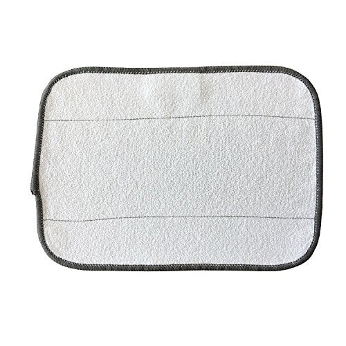 Microfiber Replacement Mopping Cloths Mop Pads Compatible with iRobot Braava 380 380t 320 321 Mint 4200 4205 5200 5200C Robotic Vacuum Cleaners (5 Wet & 5 Dry)