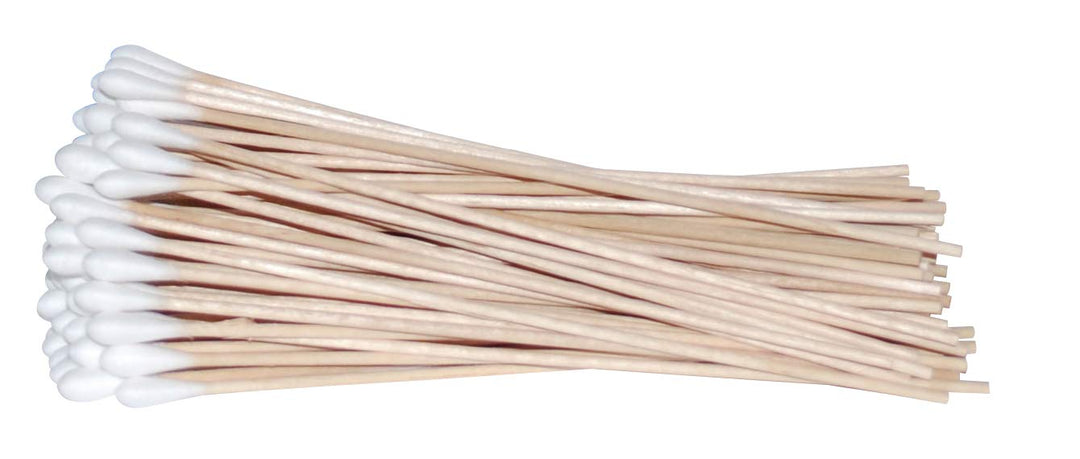 Dukal 9006 Cotton Tipped Applicator, Non-Sterile, 6 (10