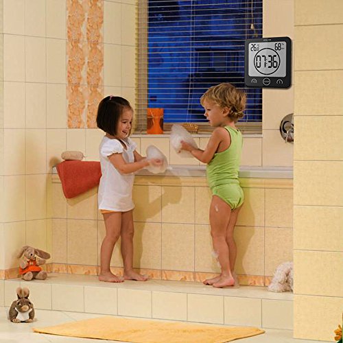 Timer Waterproof for Shower, Water Resistant Bathroom W