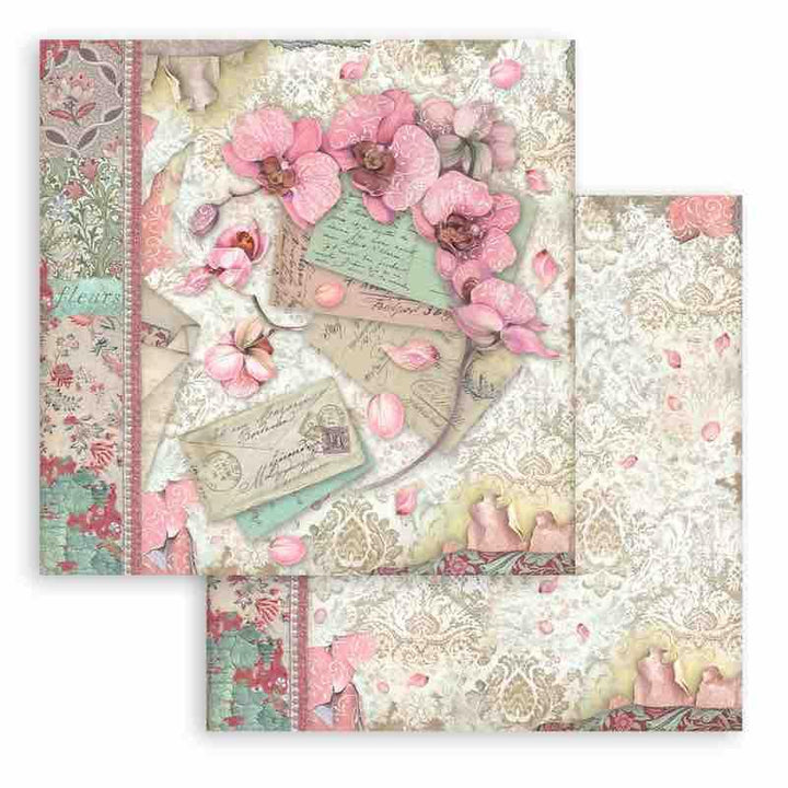 Intl Paper PAD 8X8 10PK Orchid/CAT, 10 Count (Pack of 1), Various