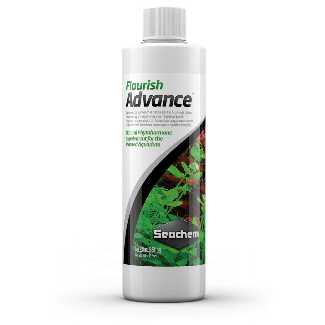 Seachem Flourish Advance Growth Supplement - Aquatic Plant Aid 250 ml (28679),brown