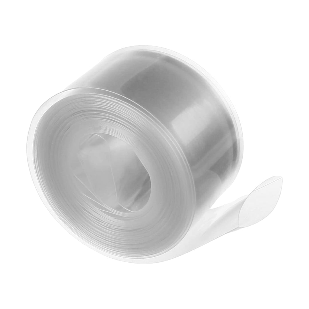 30mm Flat Width 6m Length Battery Heat Shrinkable Tube PVC Heat Shrink Tube Clear for 1 x 18650 Battery