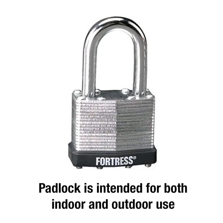 1803DLF Fortress Outdoor Padlock with Key, 1 Pack