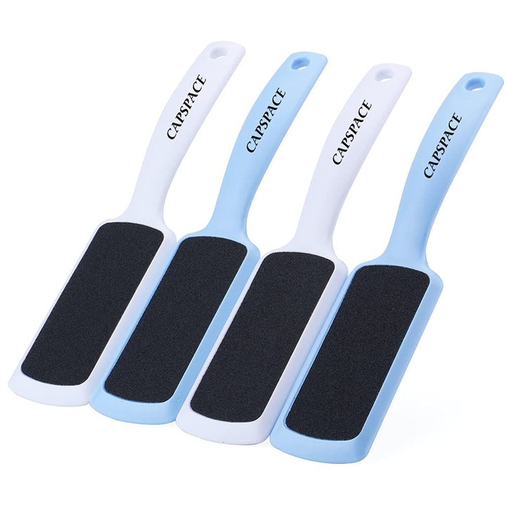 CAPSPACE PedicureÃ‚FootÃ‚RaspÃ‚File CallusÃ‚Remover, Double-Sided Colossal Foot Rasp Foot File And Callus Remover For Dead Skin (Pack of 4)