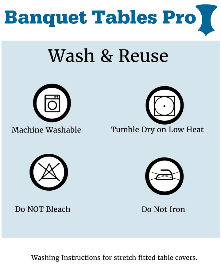 6 ft Black Stretch Tight Fit Spandex Rectangular Folding Tablecover for 30Wx72Lx30H Folding Patio Tables, Banquet,Party