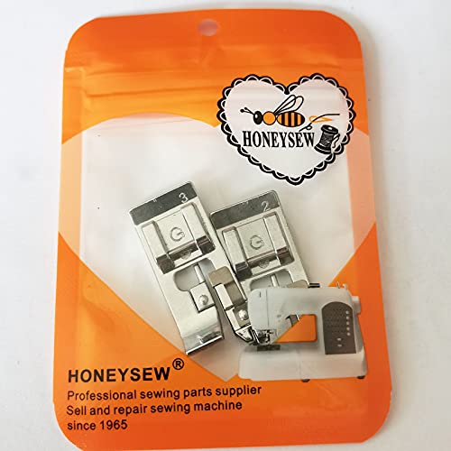 HONEYSEW Snap On Overcast Presser Foot (G) XC3098051 fo