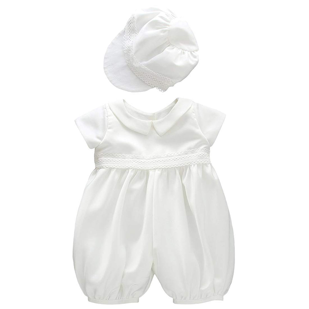 Glamulice Infant Baby Boy Christening Baptism Outfit Wh