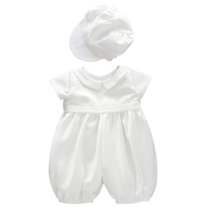 Glamulice Infant Baby Boy Christening Baptism Outfit Wh