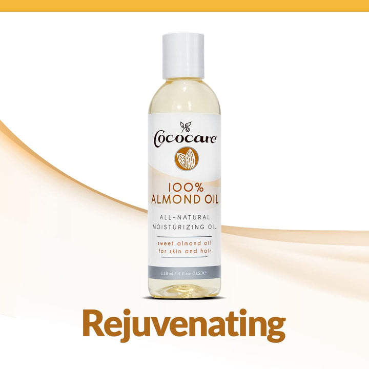 Cococare Natural Oil, Almond, 4 Ounce