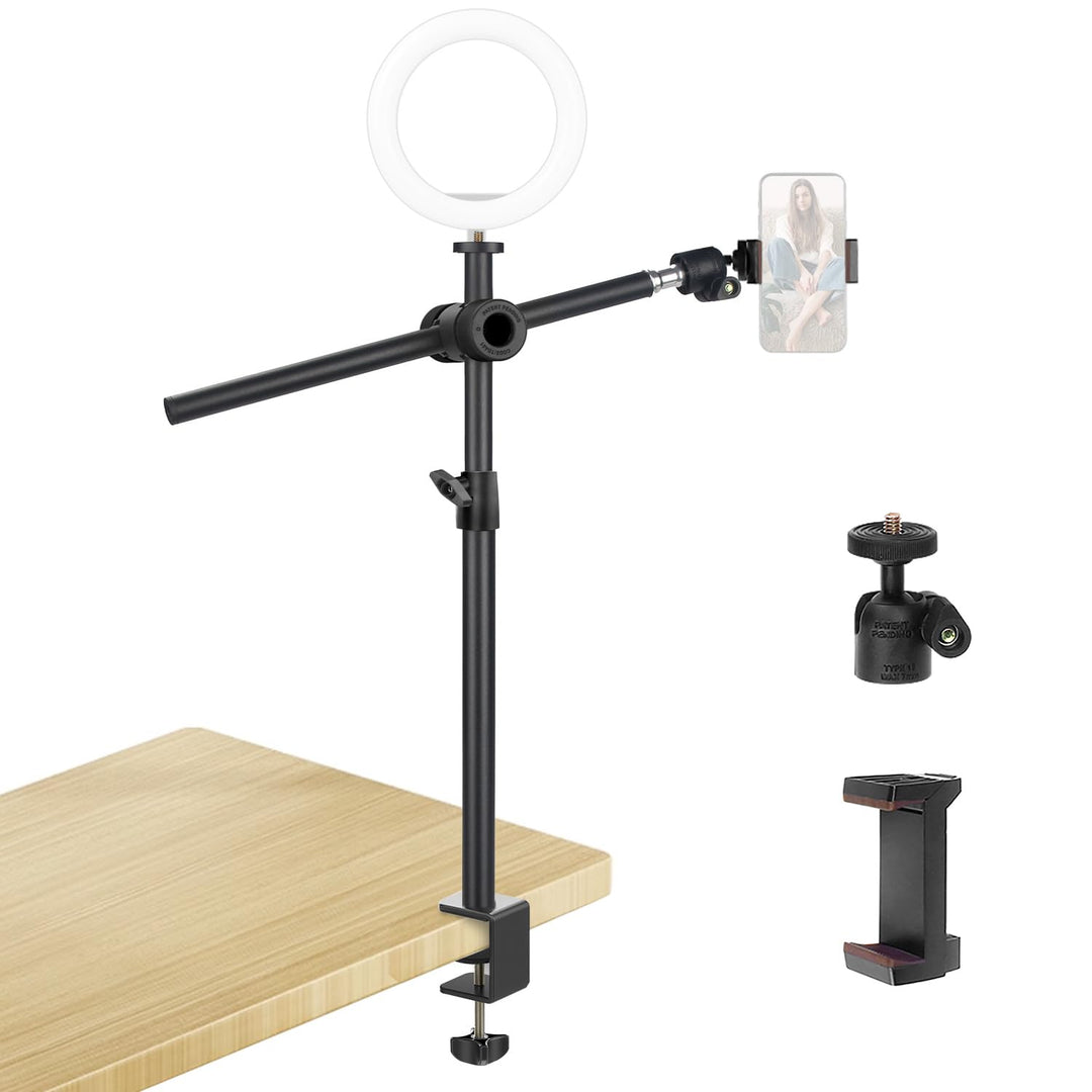 Overhead Camera Mount Webcam Stand, Camera Desk Mount w