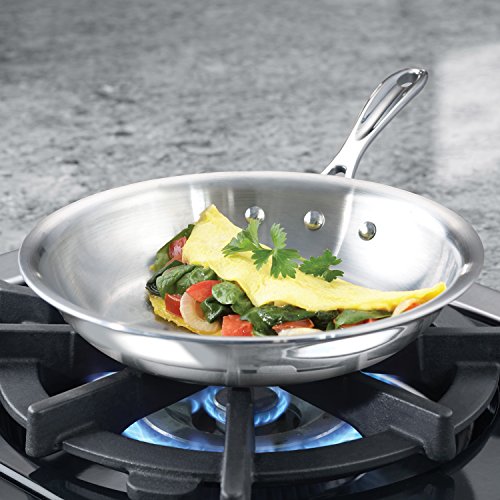 Calphalon Triply Stainless Steel 8-Inch Omelette Fry Pa
