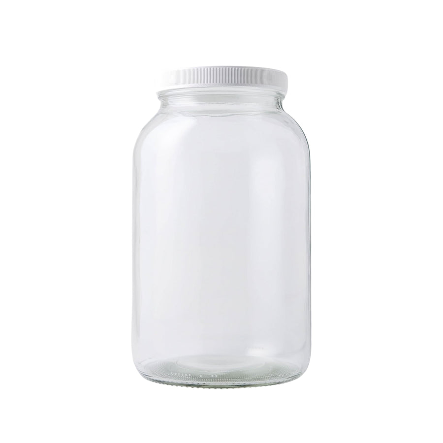FastRack 1-1 Gallon Wide Mouth Mason Jar, Clear