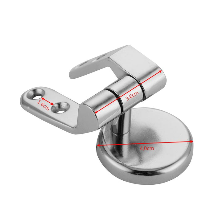 Stainless Steel Toilet Seat Hinge Replacement Parts Mountings Adjustable Toilet Seat Bolts Nuts with Screws Bolts and Nuts Strong and Durable