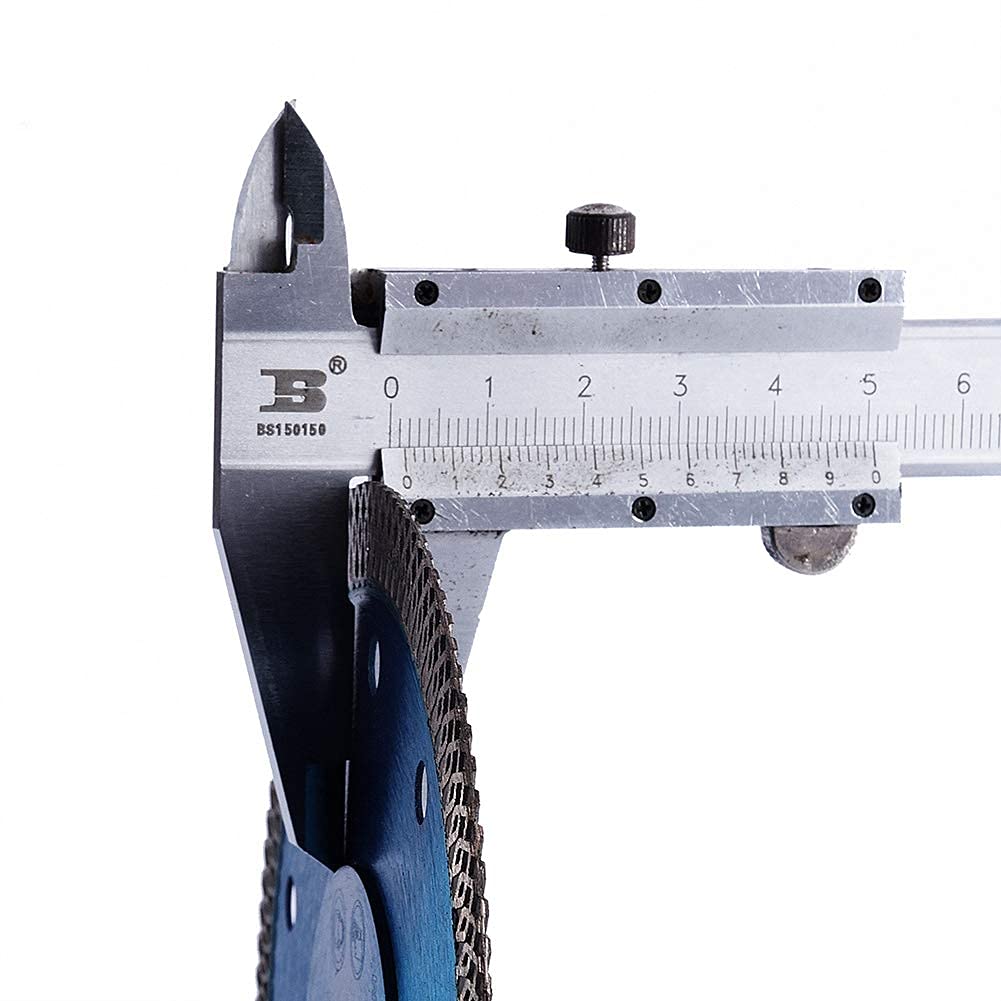2 Pack 5 Inch Super Thin Diamond Saw Blade for Cutting Porcelain Tiles,Granite Marble Ceramics (5)