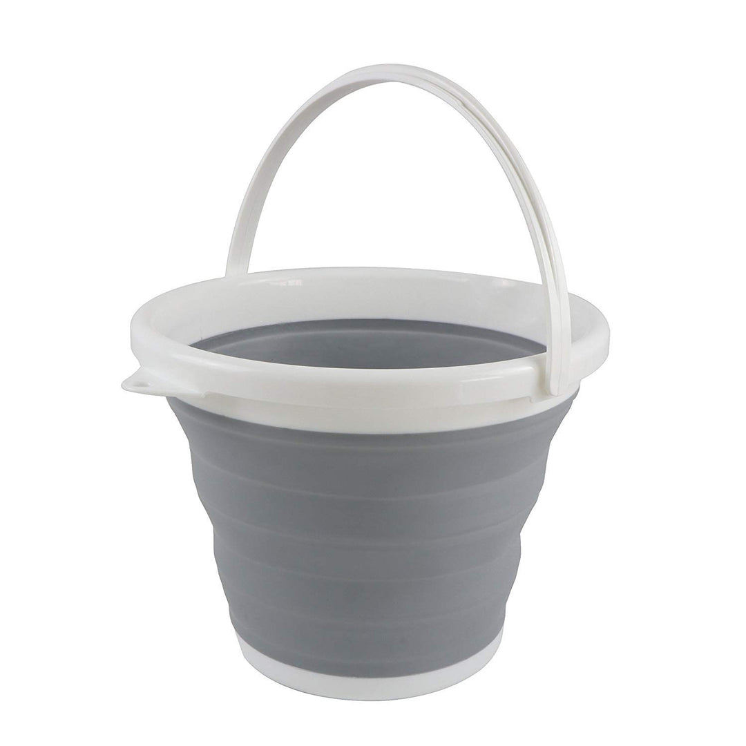 Sutekus Collapsible Bucket Portable Folding Bucket 10L,