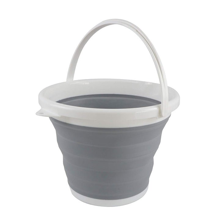 Sutekus Collapsible Bucket Portable Folding Bucket 10L,