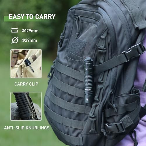 sofirn SC28 Rechargeable Flashlight, Tactical Flashligh