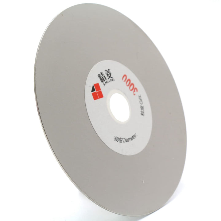 4 inch 100mm Diamond Flat Lap Disc Coated Grinding Disk Grit 3000 Fine