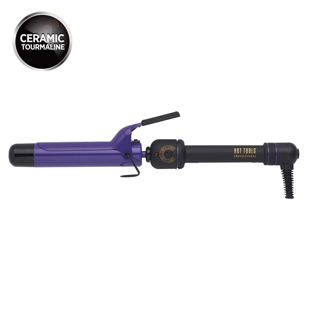 Professional Ceramic Titanium Professional Curling Iron, 1-1/4