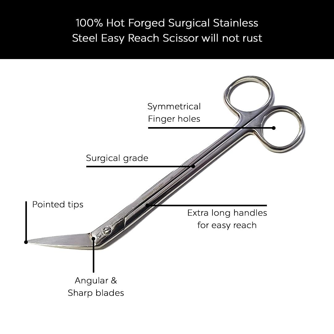 Easy Reach Toenail Scissors