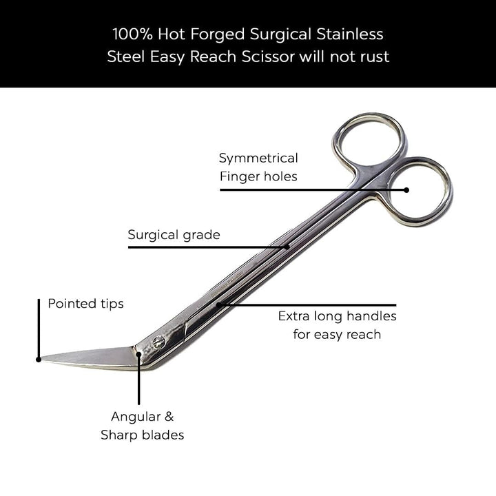 Easy Reach Toenail Scissors