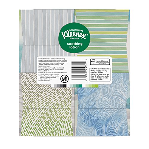 Kleenex Lotion Facial Tissue ( Designs & colors wil