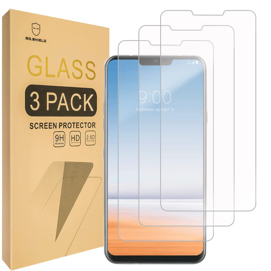 [3-PACK] Designed For LG G7 ThinQ [Tempered Glass] Screen Protector with Lifetime Replacement
