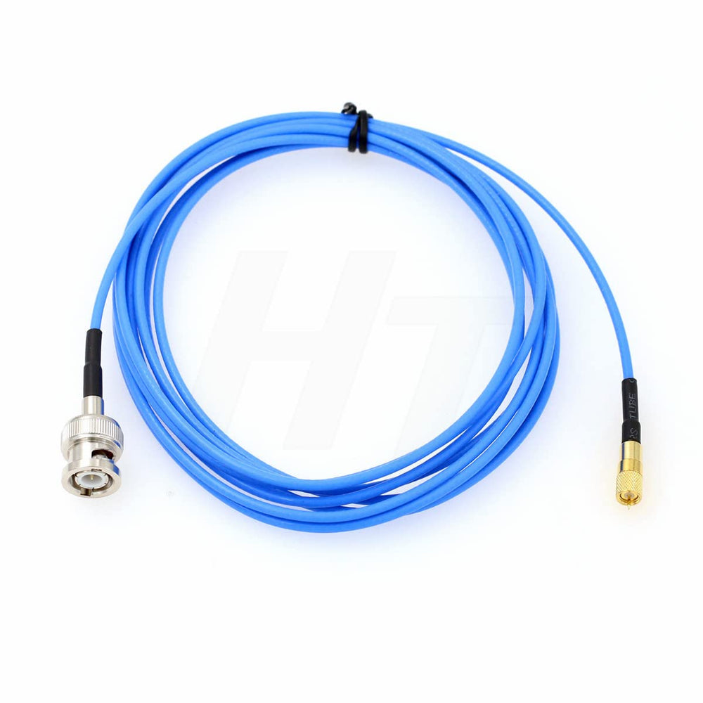 HangTon BNC to Microdot 10-32 50 Ohm RF Cable for Accel