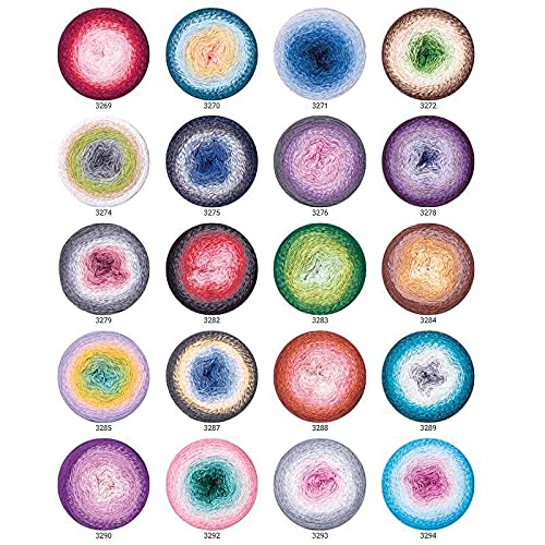YarnArt Flowers Moonlight Glitter Cotton Yarn, Soft, Ra