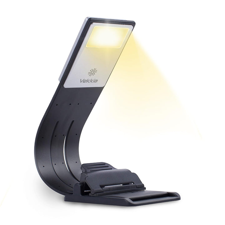 Bookmark Book Light, Clip on Reading Lights for Books in Bed, Infinite Brightness Levels, Soft Light Easy for Eyes, Built-in USB Cable Easy Charge. Perfect for Readers &amp; Kids