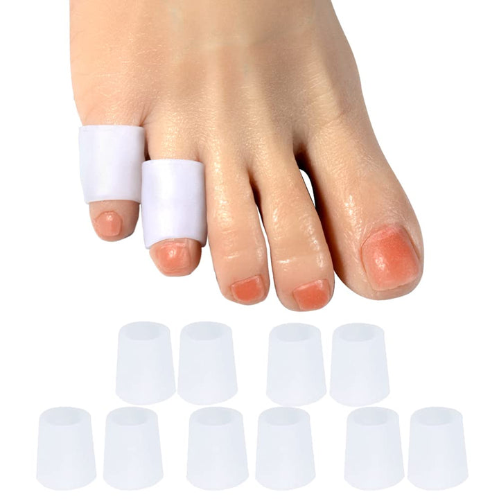 Pinky Toe Sleeves, 5 Pairs/Pack, S Size, Toe Protectors