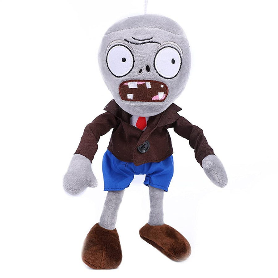 JHESAO 12 PVZ Plush Zombies Brown Coat Toys Normal Zomb