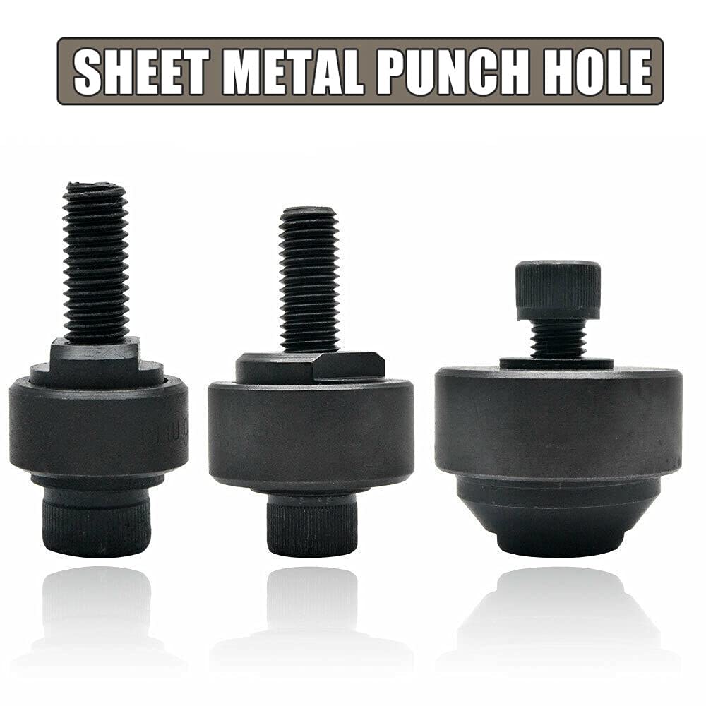 22.5mm Sheet Metal Punch Hole Punch, Metal Hexagon Hole Cutter for Sink,Stainless Steel ,Steel Plate,1PCS