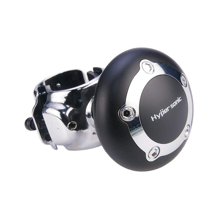 Vehicle Power Handle Car Steering Wheel Spinner Accessory Knob Universal Fit for Car (black)